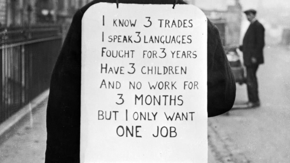 unemployed men