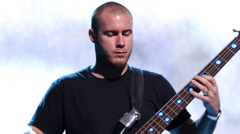 Sam Rivers playing bass