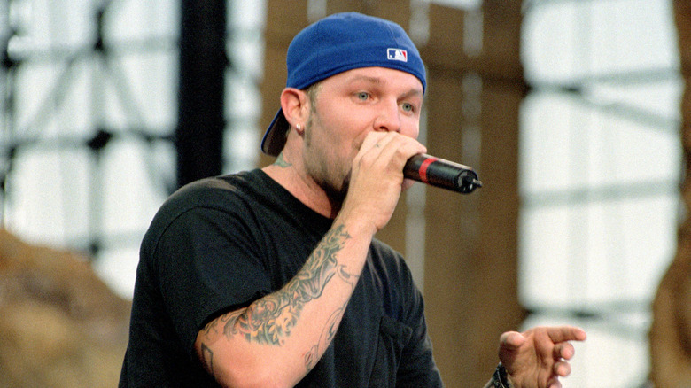 Fred Durst performing