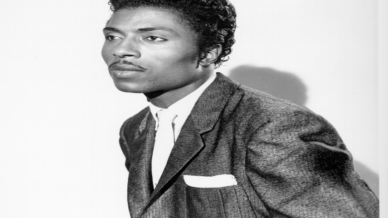 Little Richard staring to side