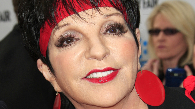 Liza Minnelli smiling