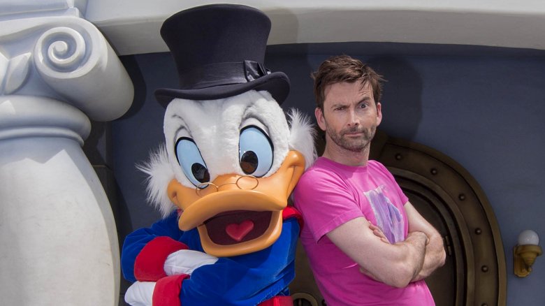 Scrooge McDuck and David Tennant