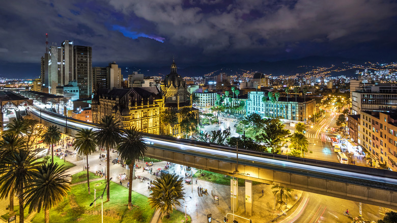 Skyline of Medellín, Colombia