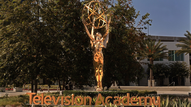 The Emmys statue