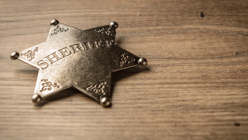 Sheriff badge