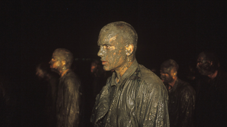 Navy SEALS in training
