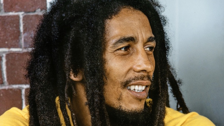 Bob Marley in profile