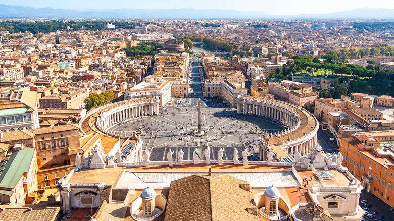 View from St. Peter Basilica