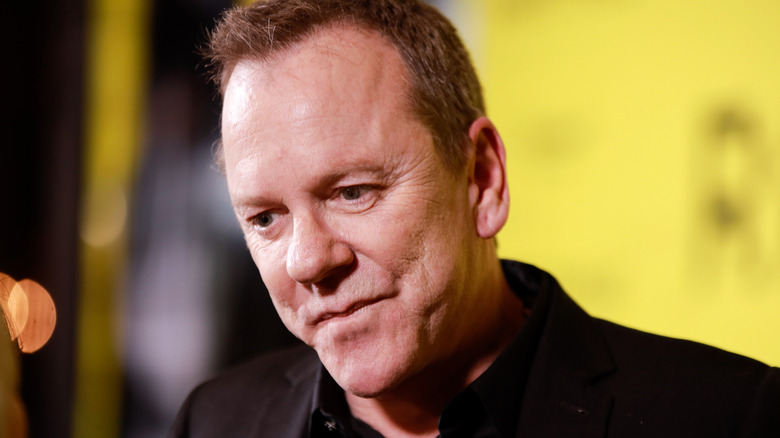 Kiefer Sutherland close up