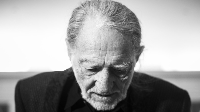 portrait of Willie Nelson