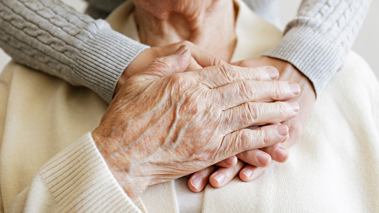 Hands Old Woman