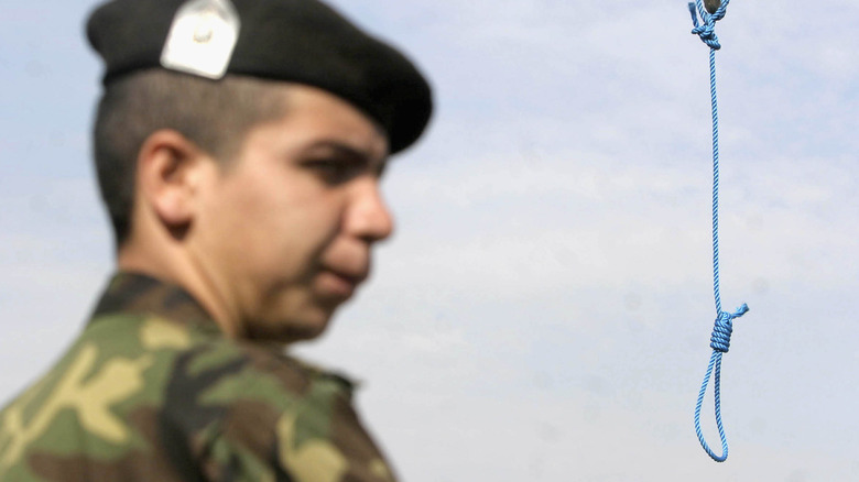 security officer after Bijeh's execution