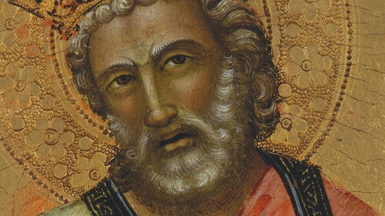 ancient art depicting king david