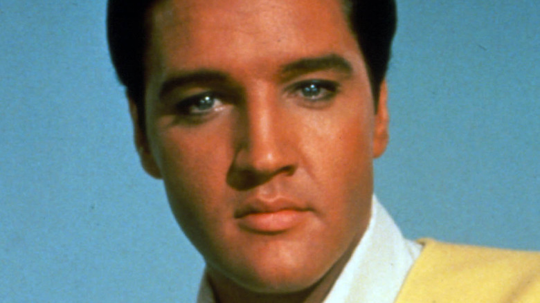 Elvis Presley wears yellow