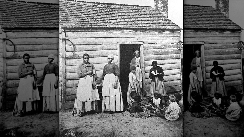 Slave cabin, South Carolina, 19th century