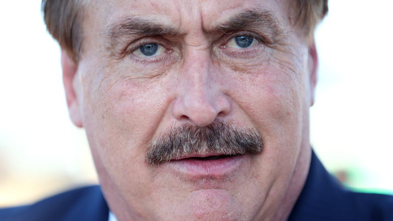 Mike Lindell with mustache