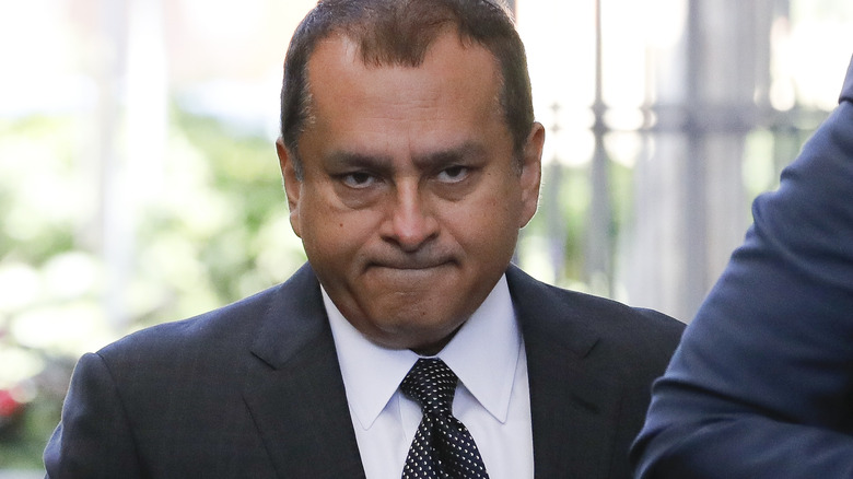 Sunny Balwani with angry expression