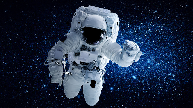 astronaut wearing spacesuit