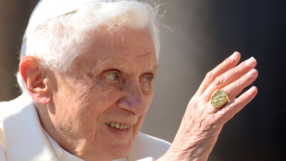 the fire of my loins, Pope Benedict