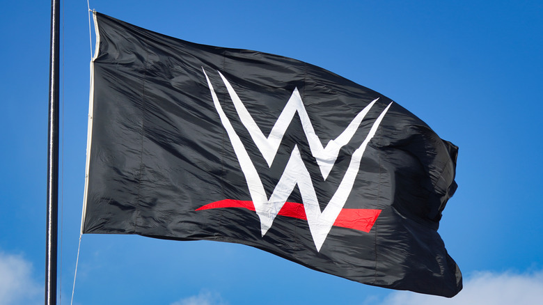 Flag at WWE headquarters