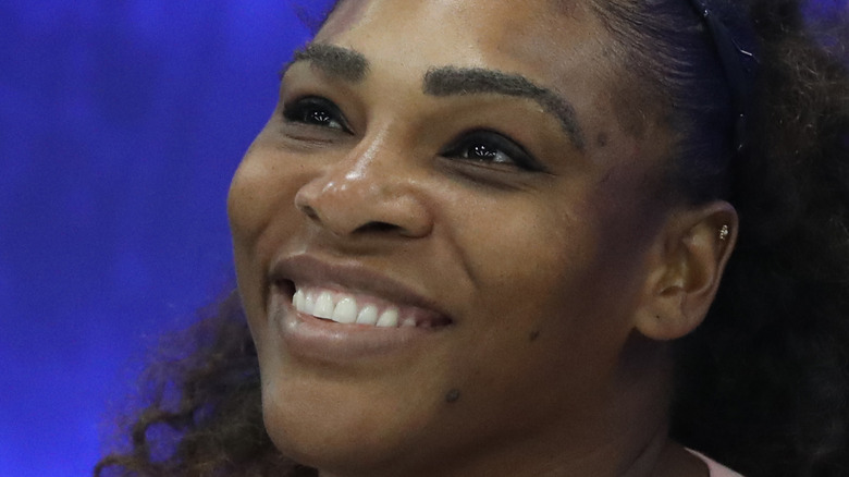 serena williams smiling 2018