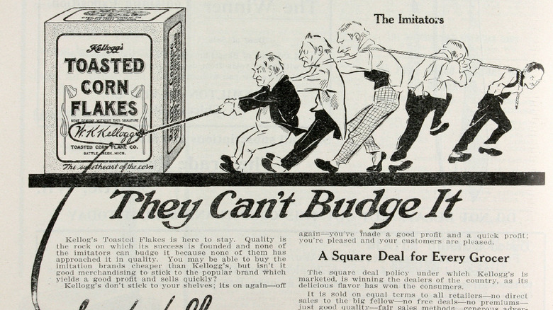 corn flakes advertisement