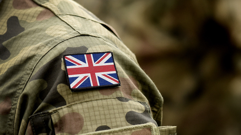 a british army uniform