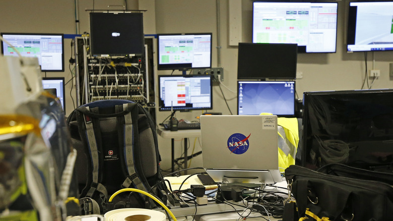 A NASA operations lab