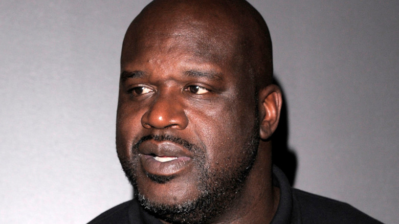 Shaquille O'Neal smiling