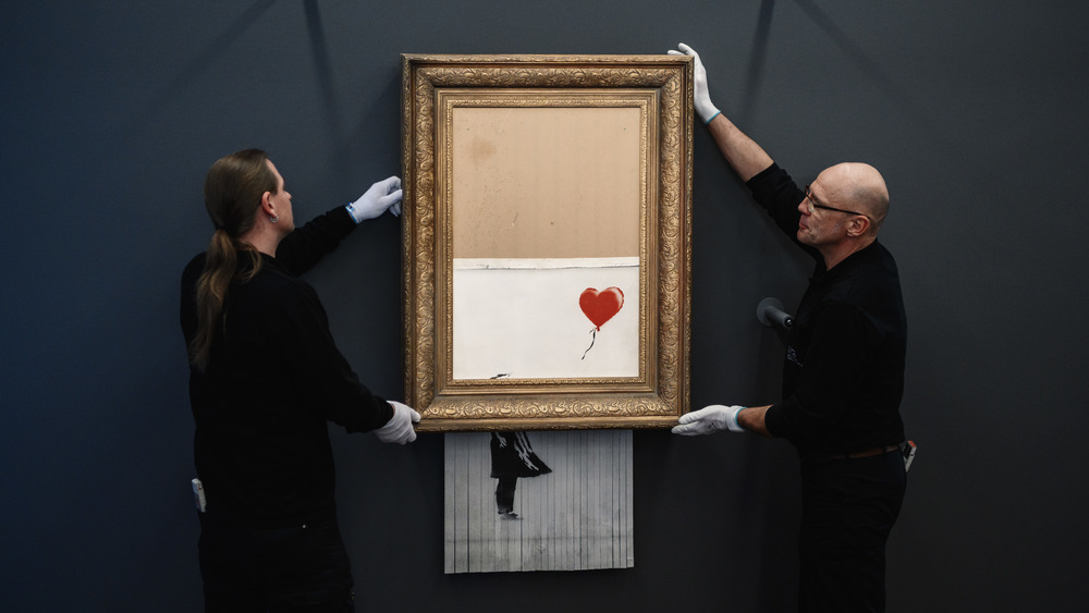 Banksy's love is in the bin