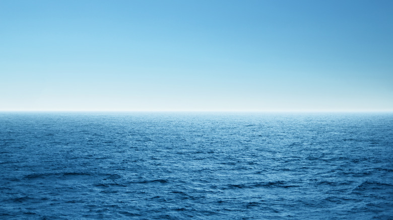Open ocean.