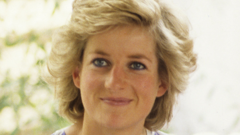 Princess Diana smiling