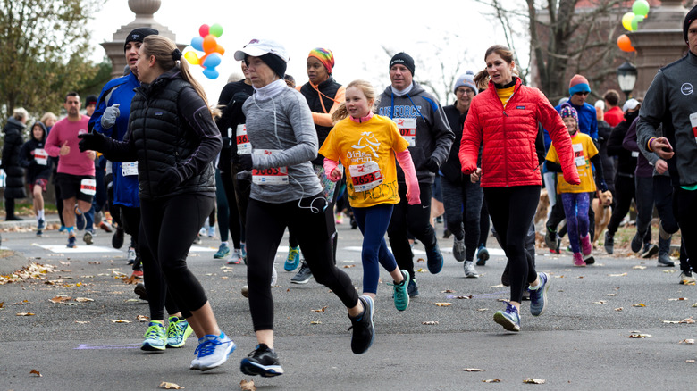 Turkey trot in New Canaan