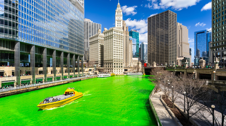 Green Chicago River