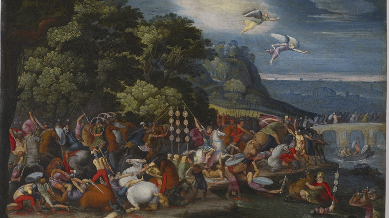 Constantine the Great at Milvian Bridge