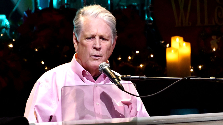 Brian Wilson playing the piano 