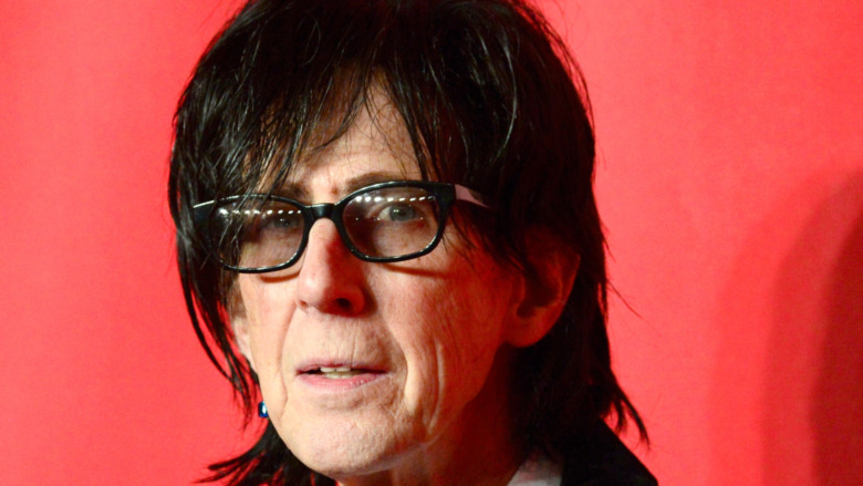 Ric Ocasek wearing glasses