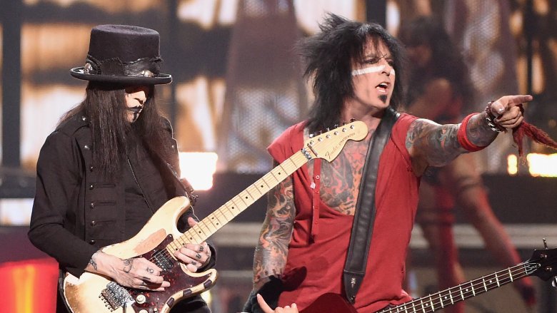 Mick Mars and Nikki Sixx