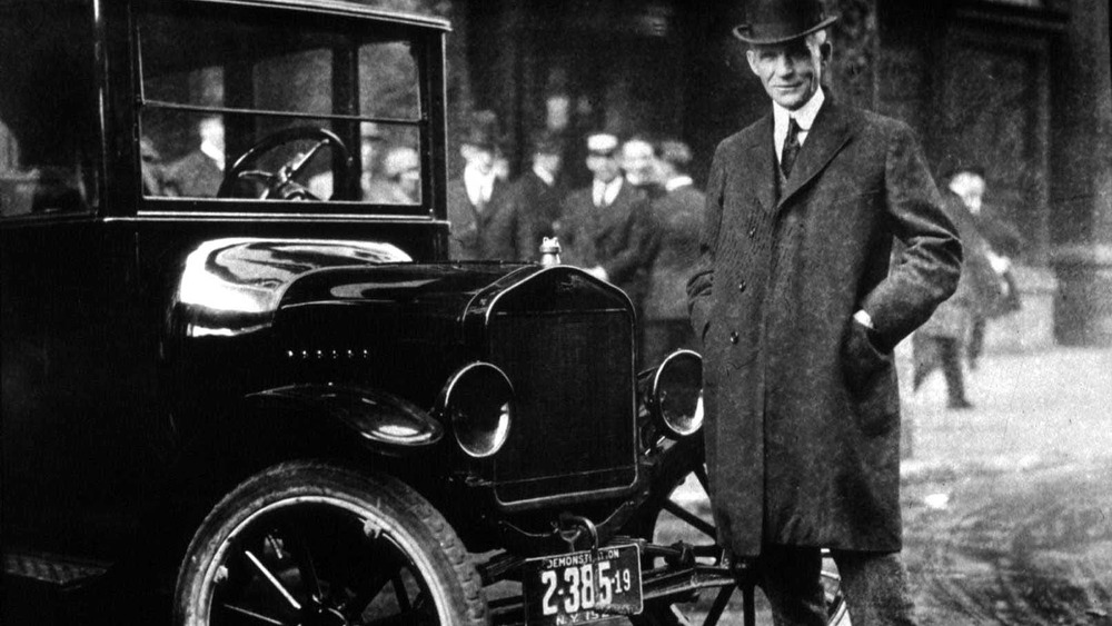 henry ford with model t