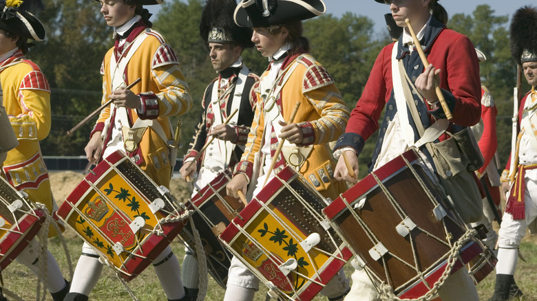 American Revolution reenactors