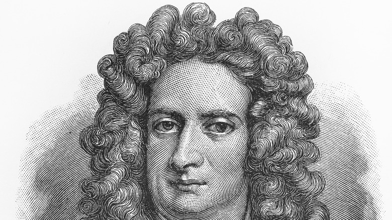 Isaac Newton portrait