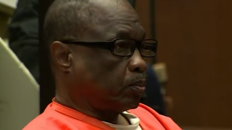 lonnie franklin sitting at trial