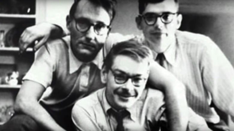 William Burroughs, Lucien Carr, and Allen Ginsberg