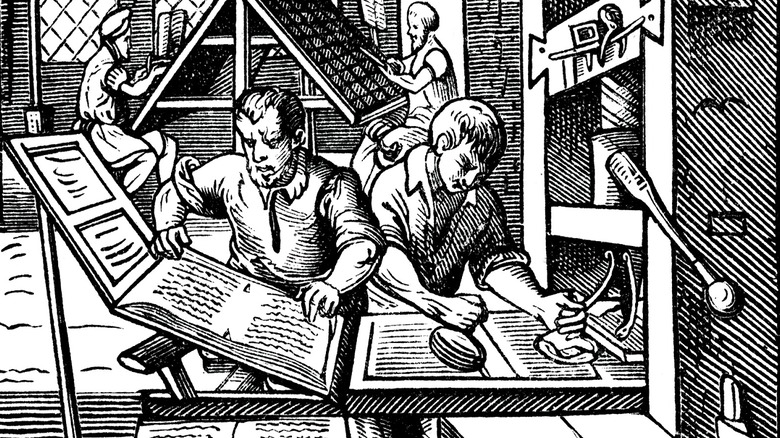 Printing shop press first