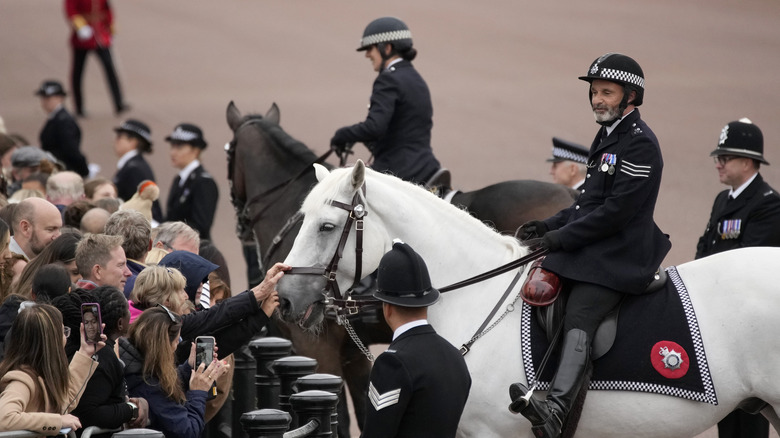 police at the funeral of Queen Elizabeth II