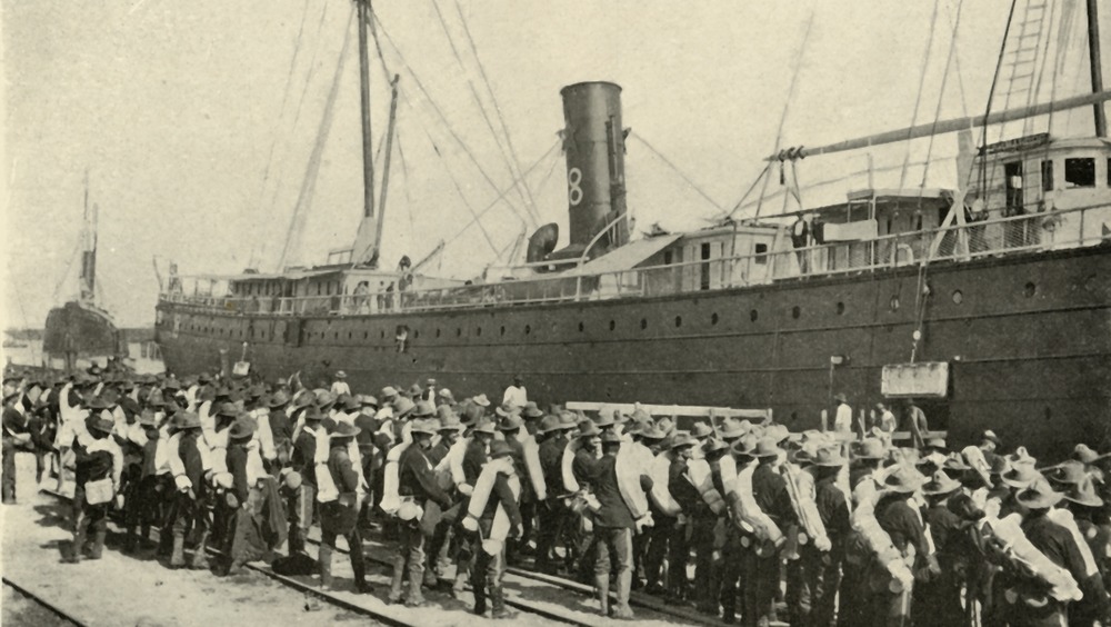 soldiers from the Spanish-American war