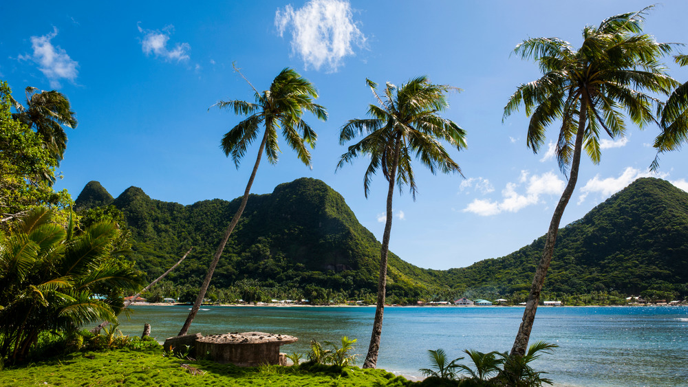 American Samoa beach