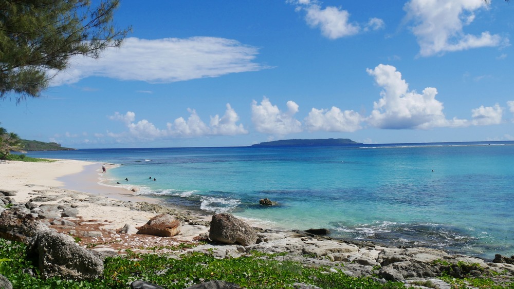 Northern Mariana Island beach