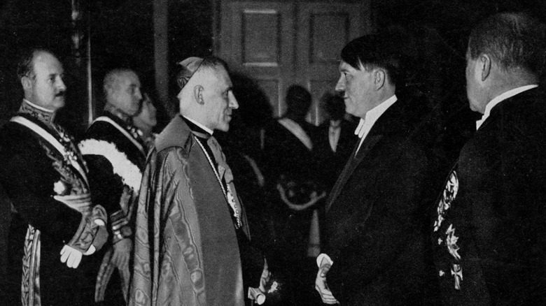 Hitler meeting papal legation