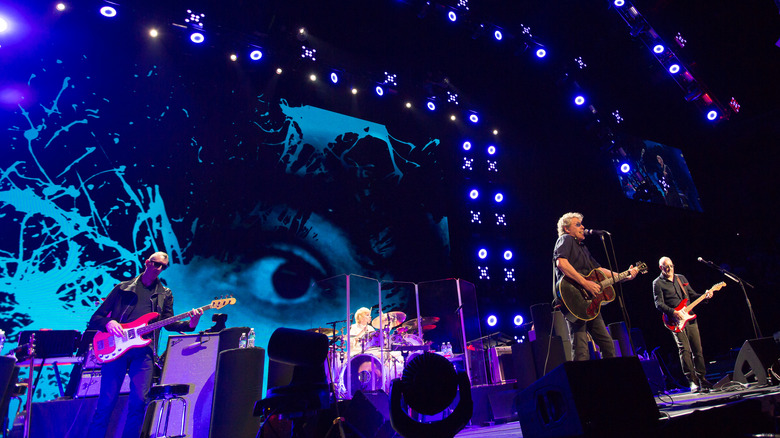 The Who performing